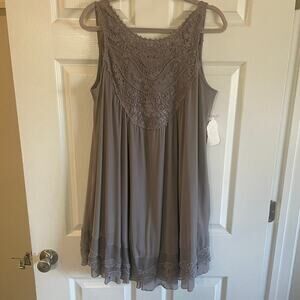 NWT ALTAR'D STATE Charlotte Dress Womens Lace Sleeveless Mini size Medium